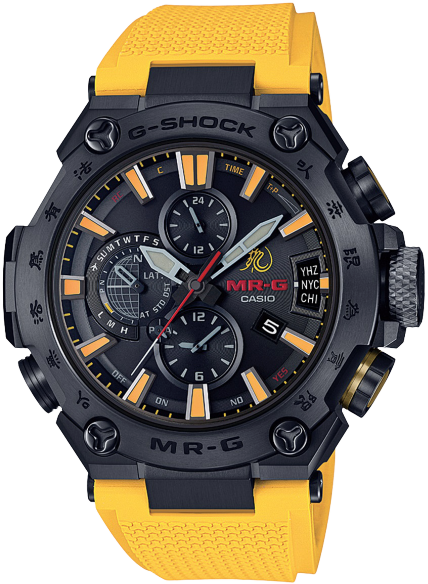 CW GW-J21101312-AW Waterproof Sports Quartz Yellow Watch