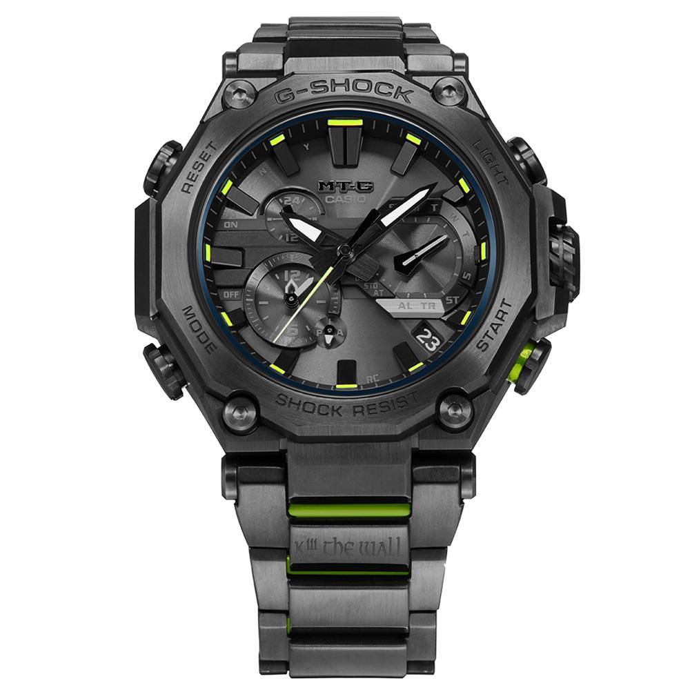 CW MTG-B2000SKZ-1A SANKUANZ Collab Carbon 200m LED Tough Solar Watch