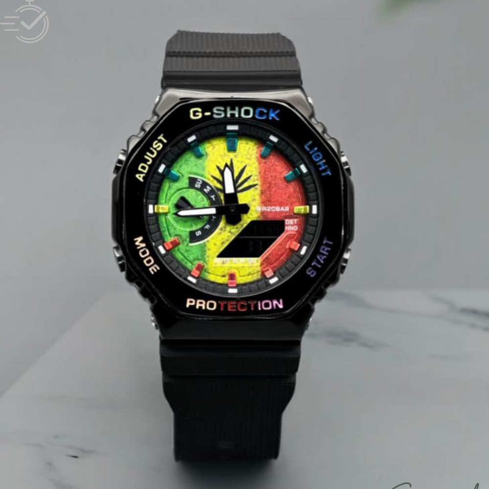 CW GW-2101422-A21 Black Rainbow Dial Watch/