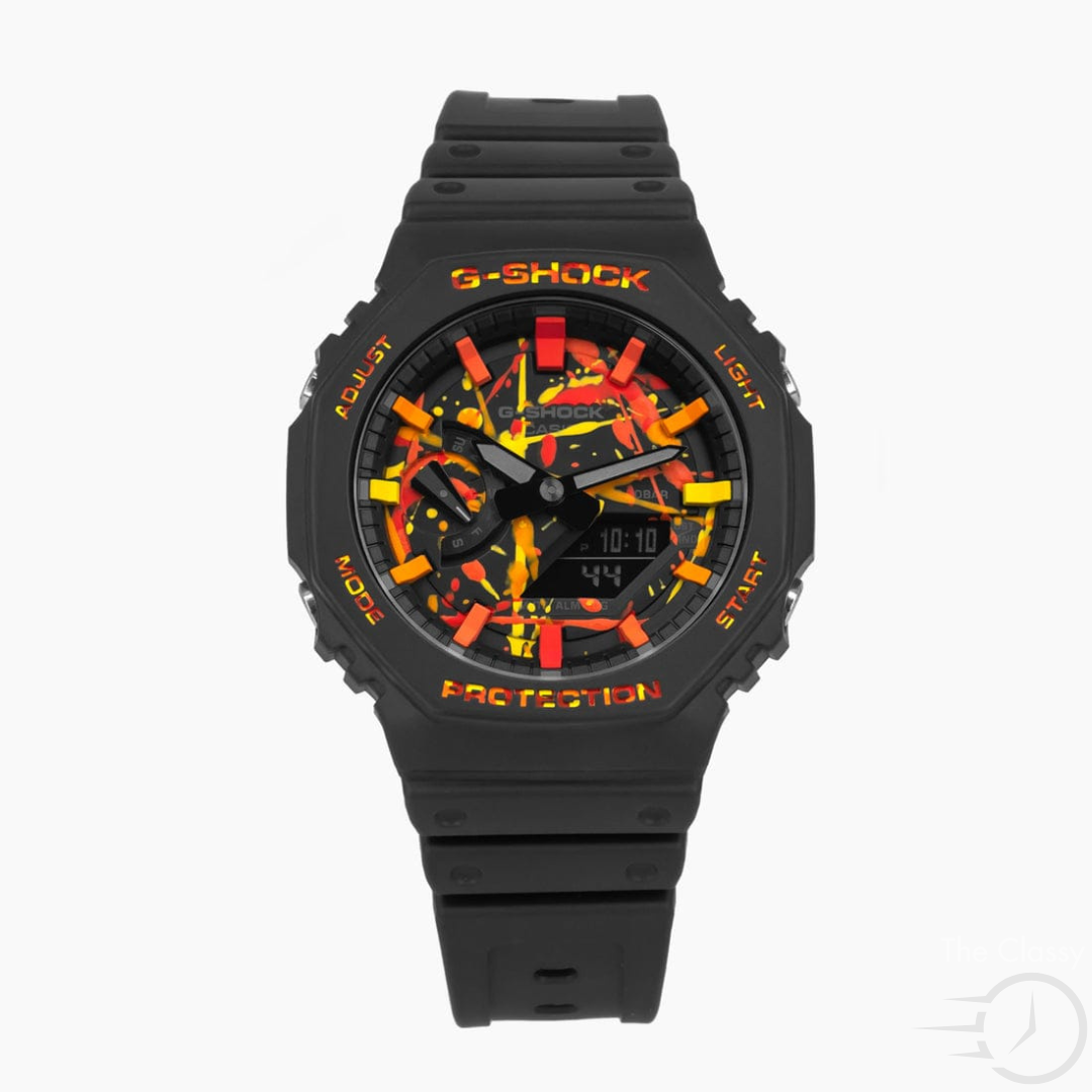 CW GS-211101102-07A Rainbow Stylish Black Watch'