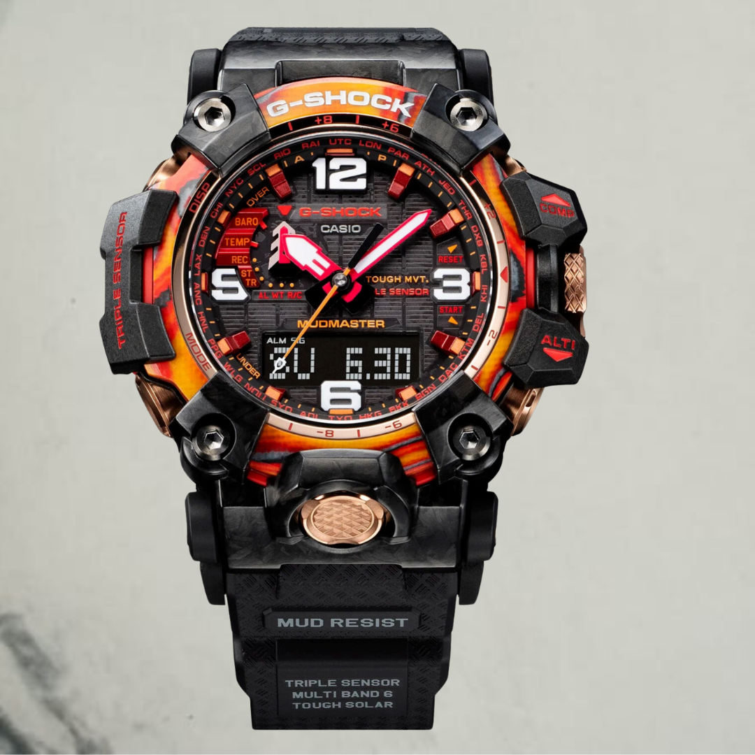 CW CW GW-G-22102SR-1AR Mud Master Analog-Digital Watch.