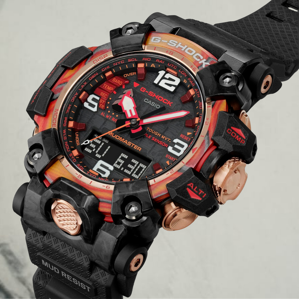 
                      
                        CW CW GW-G-22102SR-1AR Mud Master Analog-Digital Watch.
                      
                    